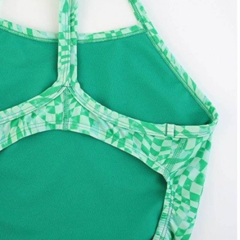 Nike Женский купальник Swim S hydraStrong Dream Cloud Racerback SwimSuit neSSe017 Lilac Bloom