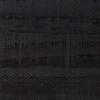 Chest of Drawers Black 42x35x110 cm Solid Pine Wood