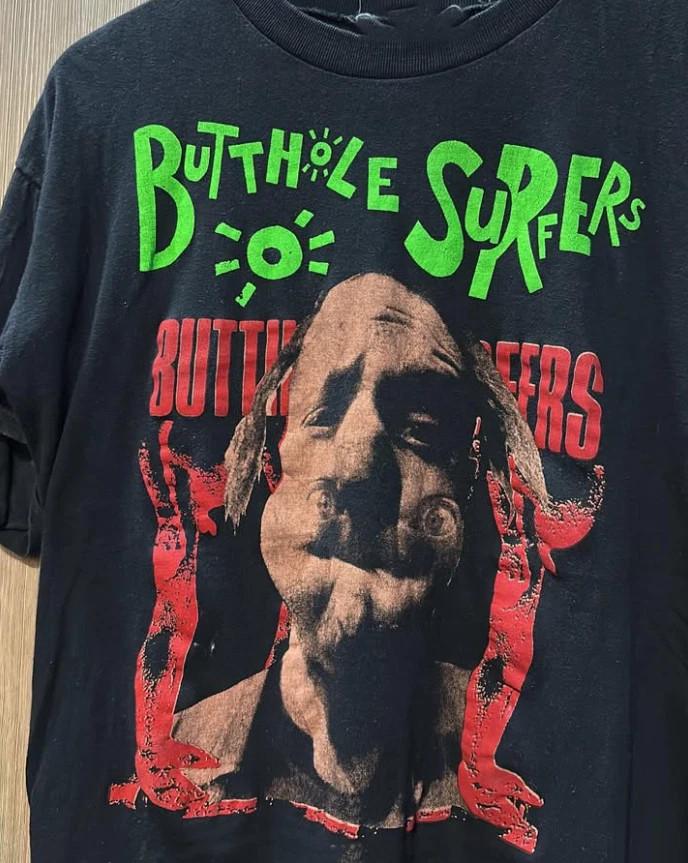 Футболка унисекс с альбомом группы Butthole Surfers Хлопок Подарок Футболка унисекс