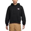 Nike Повседневная модная толстовка с капюшоном Мужская толстовка черного цвета FV7381-010