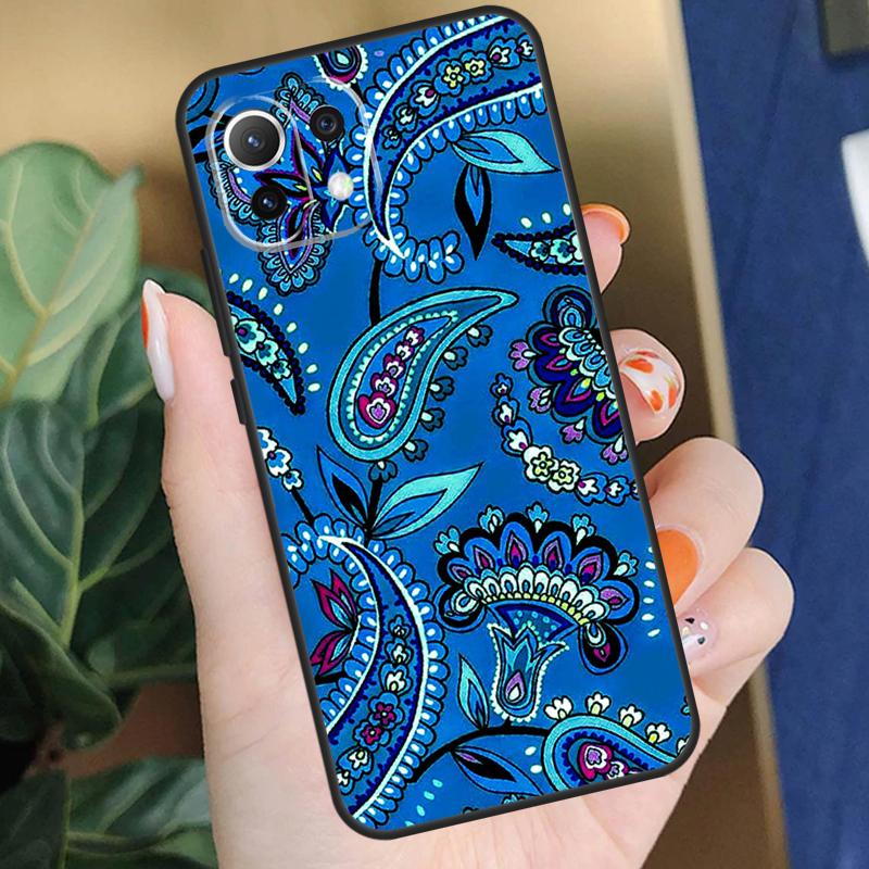 Чехол с узором пейсли для Xiaomi 17 Pro Max 14 15 Ultra 13T 14T 15T Pro POCO F8 F7 F5 F6 X5 X6 X7 Pro