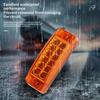 2PCS 12V 24V 12LED Side Marker Lights Car External Lamp Indicator Rear Tail Light Trailer Truck Lorry Boat Accessories Warning l
