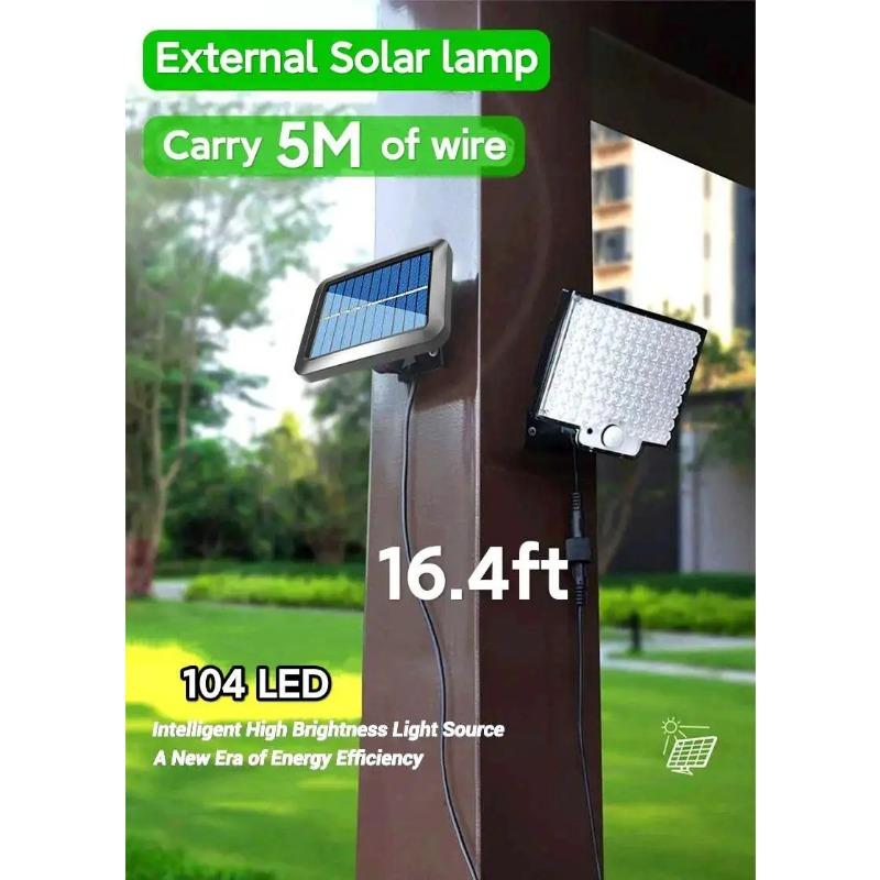 315COB солнечные фонари уличный настенный светильник с датчиком движения пульт дистанционного управления IP68 водонепроницаемый сад уличный дом аварийный La