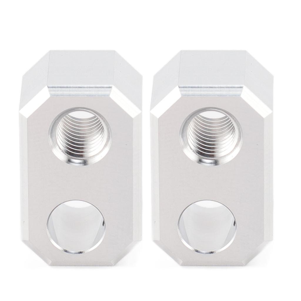 2pcs 3D Printer Hotend Heater Block Professional Aluminum Heater Block for Prusa I3 MK4 for