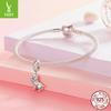 French Dou Pendant S925 Silver Beads, Creative Diy Bracelet Beads Cute Puppy Pendant