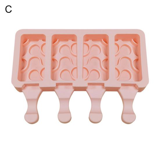 Устойчивая к разрыву форма для мороженого, легкосъемная силиконовая форма «сделай сам», безопасная форма для мороженого для дома