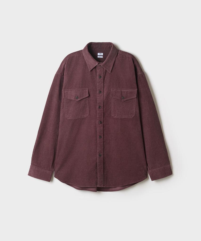 SPAO Oversized Corduroy Shirt_Spywg4Tc55