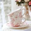 Angel Figures Relief Ceramic Cup&saucer Teapot Dining Table Coffee Mug Milk Mugs Afternoon Tea Teacup Fruit Juice Container