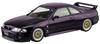 Aoshima Bunka Kyozai The Snap Kit Series Nissan R33 Skyline Custom Wheels Plastic Model Co., Ltd. (AOSHIMA) 1/32 GT-R (Midnight Purple) Pre-Colored