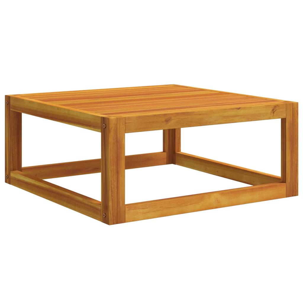 Sofa Set 7 Pieces Natural Solid Acacia Wood