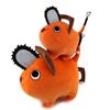 Handcrafted Chainsaw Man Pochita Plush Toy Stuffed Doll Irresistibly Soft Short Plush 10/25/40cm Throw Pillow Kids Birthday Xmas Gift