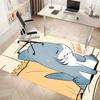Jeff the Land Shark5 Printed Absorbent Washable Carpet, Non-Slip Bathroom Mats, Kitchen Rugs, Yoga Mat,Living Room Entrance, Camping Picnic Rugs