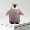 23 см милая пушистая имитация серого пингвина плюшевая игрушка кукла