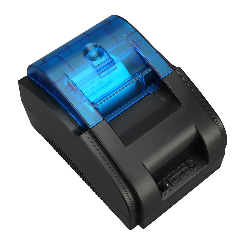 Термопринтер чеков 58 мм USB Bluetooth Настольный принтер чеков для коммерческого использования
