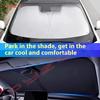 Windshield Sun Shade for Cadillac XT6 2020 2021 2022 2023 Accessories Window Shade Foldable Sunshade Protector Blocks UV Rays