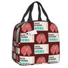 Custom Yayoi Kusama Self Portrait Lunch Bag Women Cooler Thermal Insulated Lunch Box for Children School