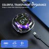 Bluetooth 5.3 Wireless Earbuds New Transparent 2nd Generation Charging Case Earphones Waterproof Sports Music Headphones Noise Canceling HiFi Stereo