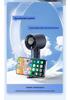 Handheld Mini Fan with 100 Gears, Digital Display, USB Charging & Phone Holder