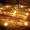 Уличные солнечные светильники Pebble Lamp Водонепроницаемый солнечный светильник для газона Светящийся галька Сад Двор Ландшафтные украшения Каменные светильники
