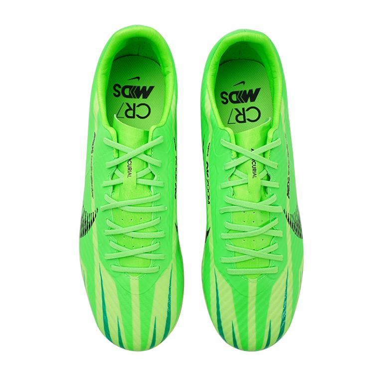 Nike Zoom Vapor 15 Academy Удобные AG (Резиновые короткие шипы) Мужские футбольные бутсы из синтетической кожи Зеленые FJ7184-300