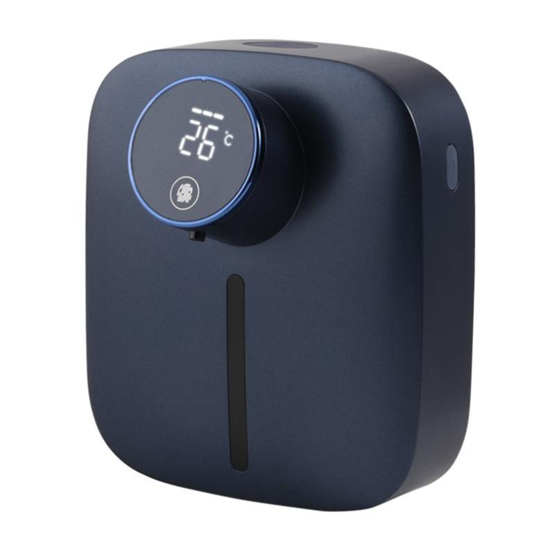 Hot Soap Dispenser Automatic Wall-mounted Rechargeable Temperature Display Liquid Foam Soap Dispensers Hand Sanitizer Machine