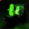 MOC Кирпичи MOC0033 Плачущий Улыбающийся Призрак Повозка Тележка Тьма Светящаяся Сцена Конная Битва DIY Образовательные Строительные Блоки Игрушка для Мальчиков