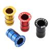2Pcs with Spare Sealing Ring Thru Axle Side Cover Adapter Bike Hub Thru Axle