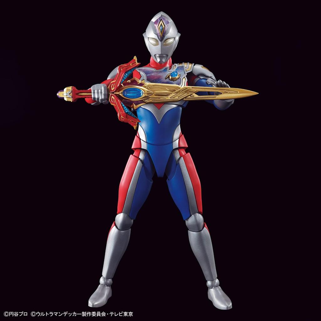 BANDAI SPIRITS Стандартная пластиковая модель Ultraman Decker Flash Type 2640764 Figure-rise, цветная