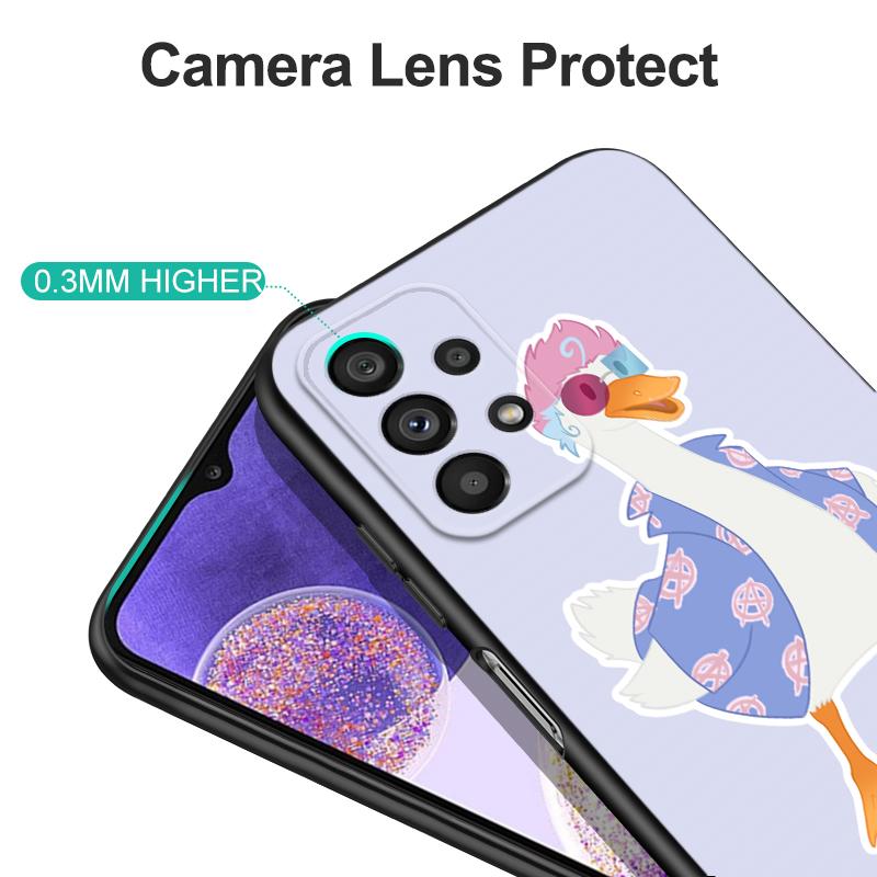 Черный чехол TPU для oneplus 8 pro 8t 9 9R Nord 2 ce N10 N100 N200 4G 5G без названия в форме гуся и утки