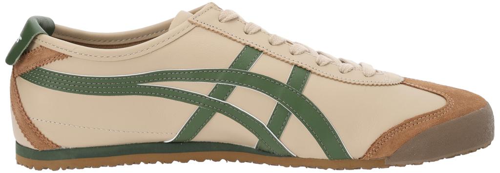 Кроссовки MEXICO 66 ЗЕЛЕНЫЕ см [Onitsuka Tiger] БЕЖЕВЫЙ/ТРАВА 26.0
