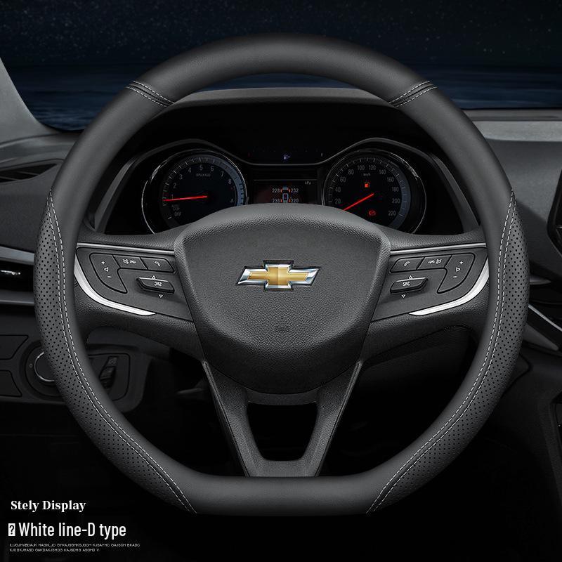 Чехол на руль для Chevrolet Equinox, Tracker, Trax, Blazer, Cruze, Cavalier, Malibu XL