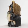 Shigaraki Pottery 26cm Tall Raccoon Dog Kaiun Tanuki