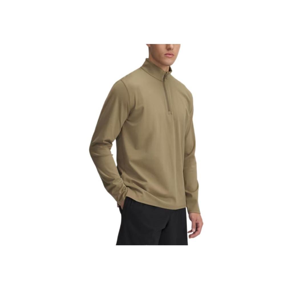Under Armour Meridian Удобная Модная Трендовая Простая Футболка с Длинным Рукавом Мужские Топы Коричневый 1387905-251