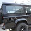 For Land Rover Defender 110 130 2004-2018 Car-styling Aluminum alloy Black Car Door Side Strips Cover Stickers Car Accessories