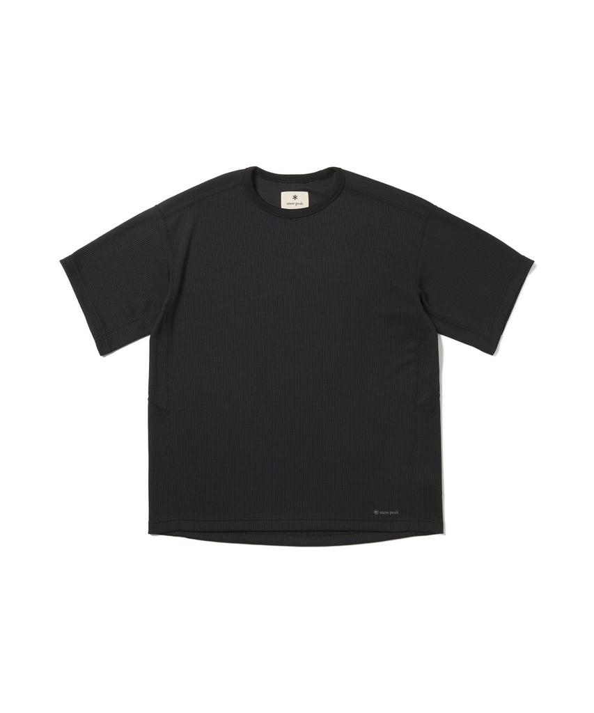 Snow Peak Dry Thermal Short и футболка цвета древесного угля TS-25AU002, Рукав, Мужской Женский, XL,