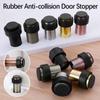Hardware Strong Suction Silicone Anti Collision Floor Holder Wall Protectors Door Stopper Doorstop