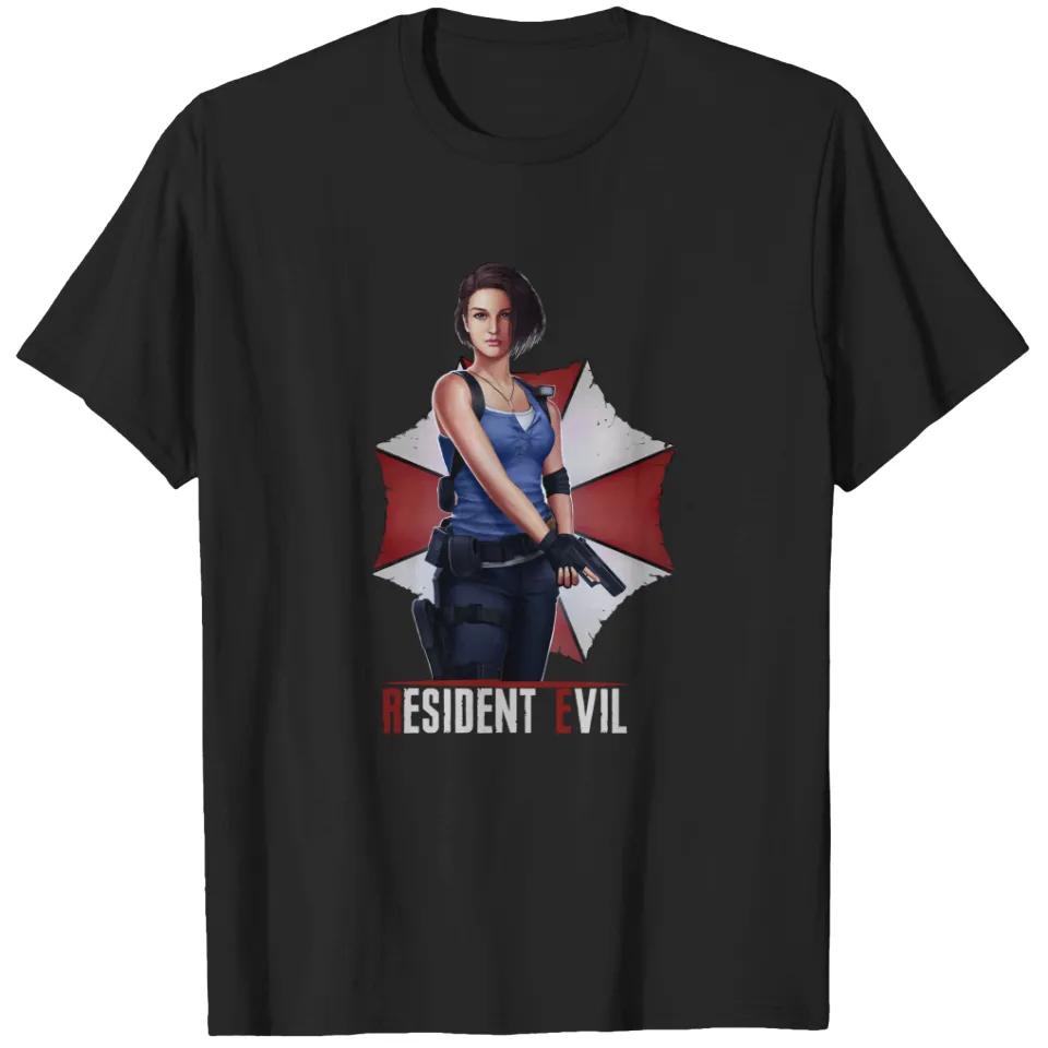Resident Evil 9 Requiem Graphic Tshirt Men and Women Pure Cotton Summer Harajuku Clothing Casual and Fashion Short Sleeved Top