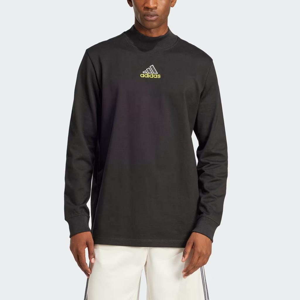 adidas Топ с длинным рукавом и воротником-стойкой Q1 Long Sleeve Top JD5401