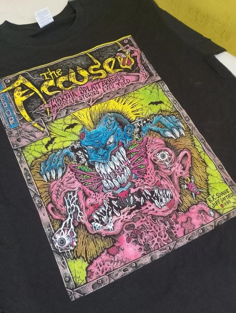Vintage THE ACCUSED Gift For Fans Unisex S-5XL Shirt 15D384 Unisex T-Shirt