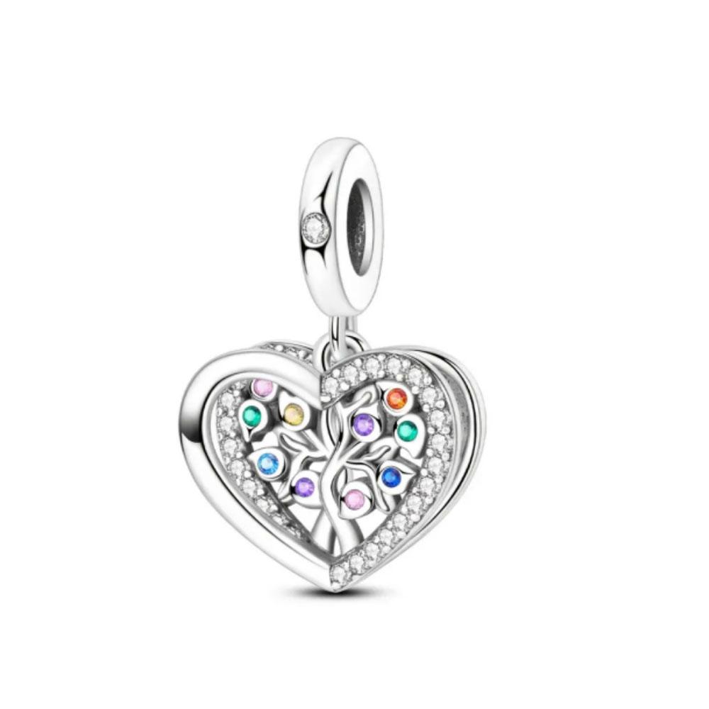 Новый Медный Ловец Снов с Лапой, Шарм-Роза, Пазл, Рука, Сердце, Подвеска-Шарм, Подходит для Оригинального Браслета, Ювелирное Изделие, Подарок, Дракон