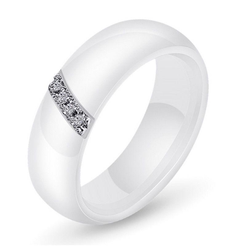 Ювелирные изделия Простой модный подарок подруге Топ Керамика Кольцо для любителей моды