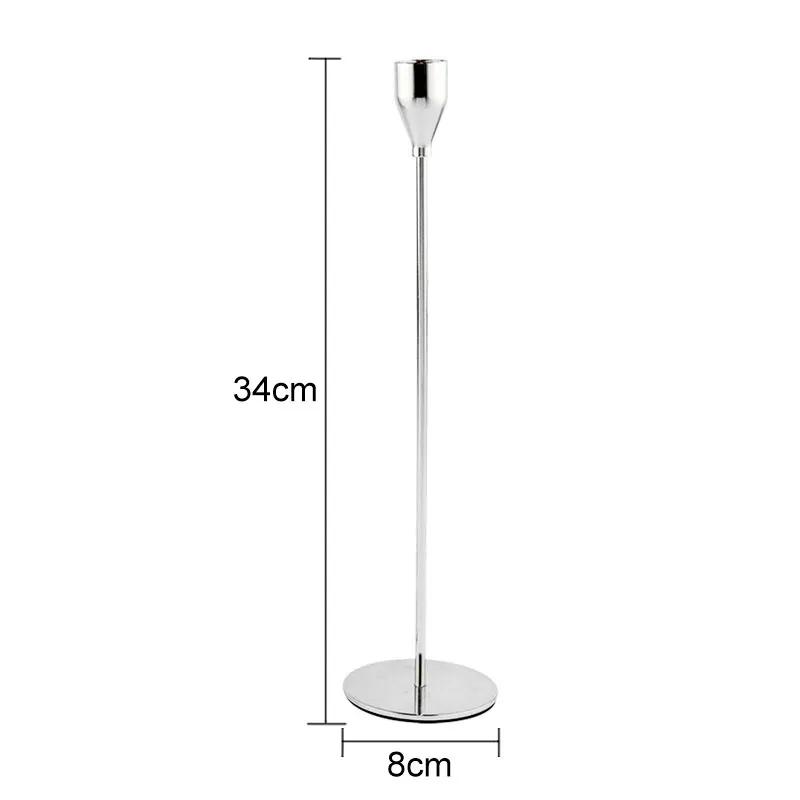 1 комплект, европейский металлический подсвечник, изысканный подсвечник, канделябры, винтажное золотое свадебное украшение, домашний декор для гостиной