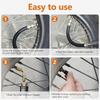 SAFELIFE Tire Valve Extensions, 8.25 Inch Flexible Valve Stem Extenders with 90 Degree Brass Schrader Tire Valve Extension Adaptor Compatible for