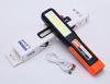 New Portable COB LED Flashlight USB Rechargeable Work Light Magnetic Lanterna Hanging Lamp with Built-in Battery Camping Torch