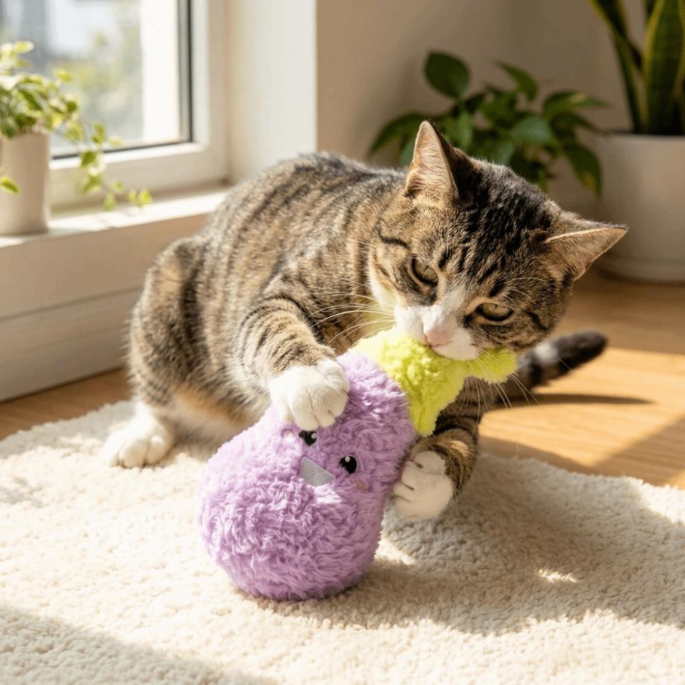 Adorable Pet Chew Toys Bite Resistant Cat Teaser Toy Squeaky Dog Toys  Entertainment