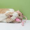 New Head Mounted Cat Toy Teaser Cat Stick Cute Pet Headgear Feather Funny Cat Stick Cat Teasing Stick Interactive Cat Teaser Toy