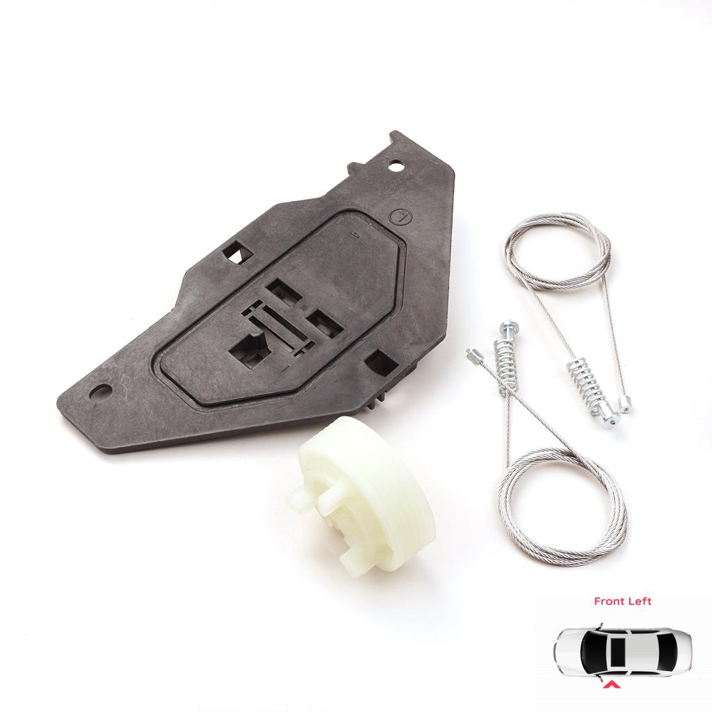 EWR5259 Power Window Regulator Repair Kit Front Left for Citroen C3 MK2 SC A51 2009-2016 5-Door 9813093280