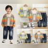 Kids Casual Long-Sleeve Set, Comfortable Daily Wear Outfits