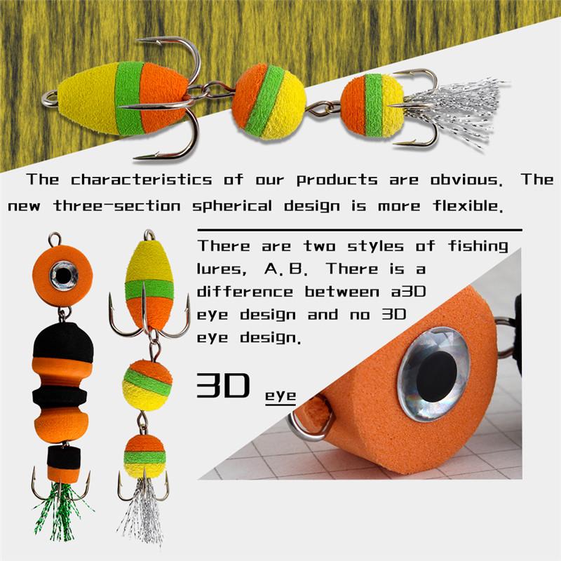Приманка FISH King Man Мягкая приманка из пенопласта Приманка для плавания Wobble Low Parker Свинцовая приманка Насекомое Искусственная рыболовная приманка