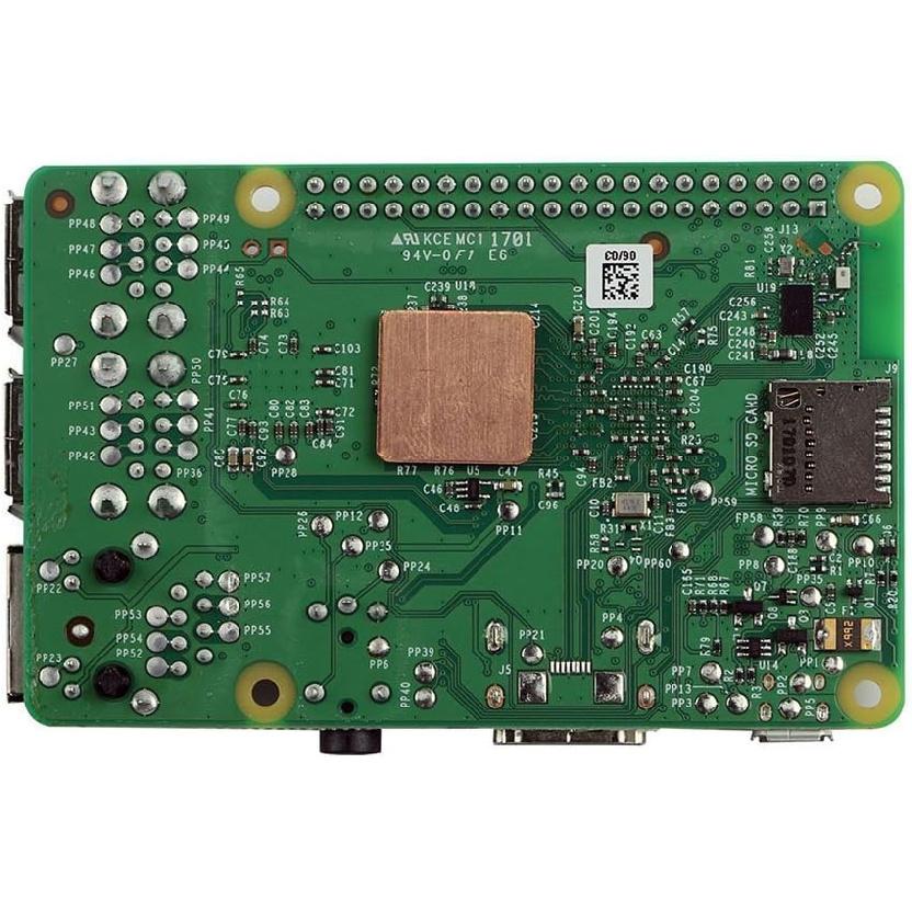 Набор радиаторов Easycargo для Raspberry Pi 4 Алюминий + Медь + Термопроводящая клейкая лента 3M 8810 для охлаждения Raspberry Pi 4 B, 3 B+, Pi 3 B,